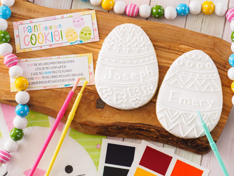 Paint Your Own Egg Cookie
