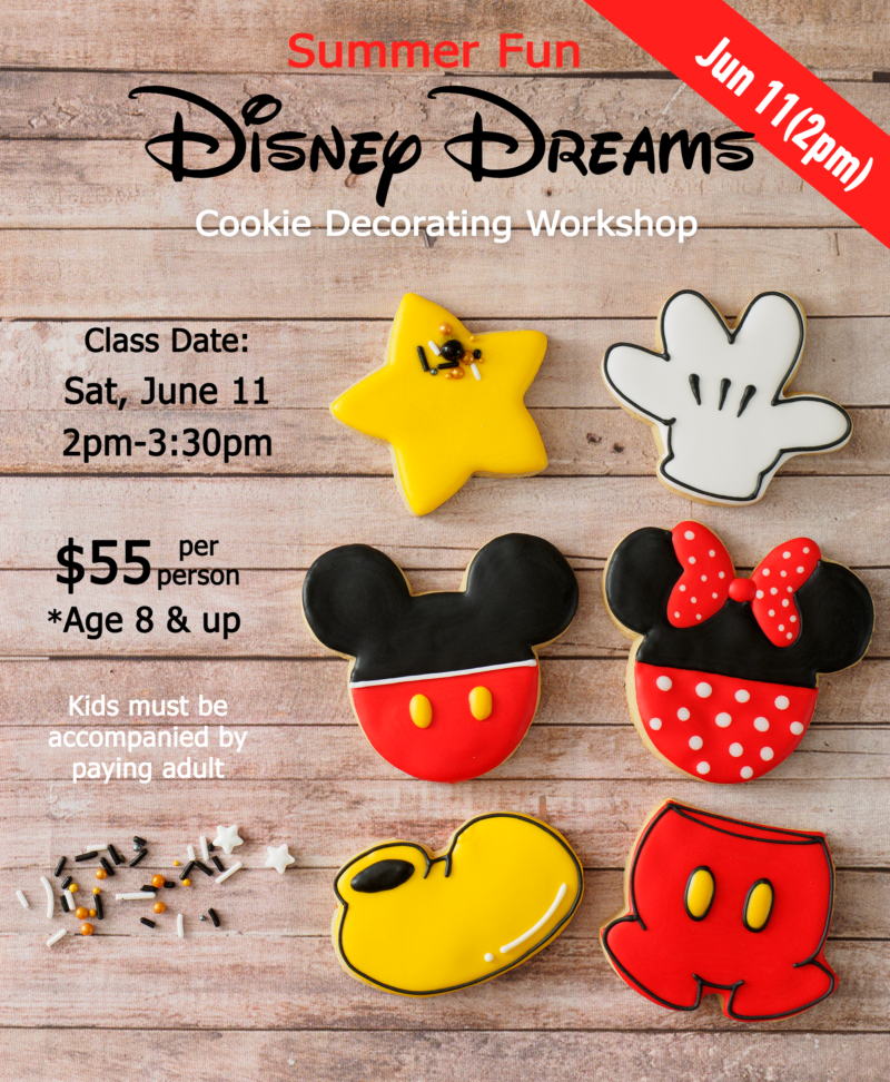 Disney Cookie Decorating Workshop
