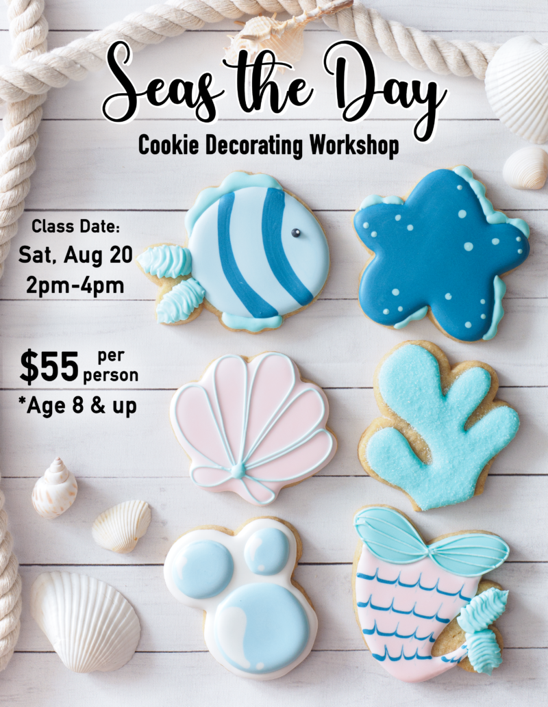 Seas the Day Cookie Decorating Class
