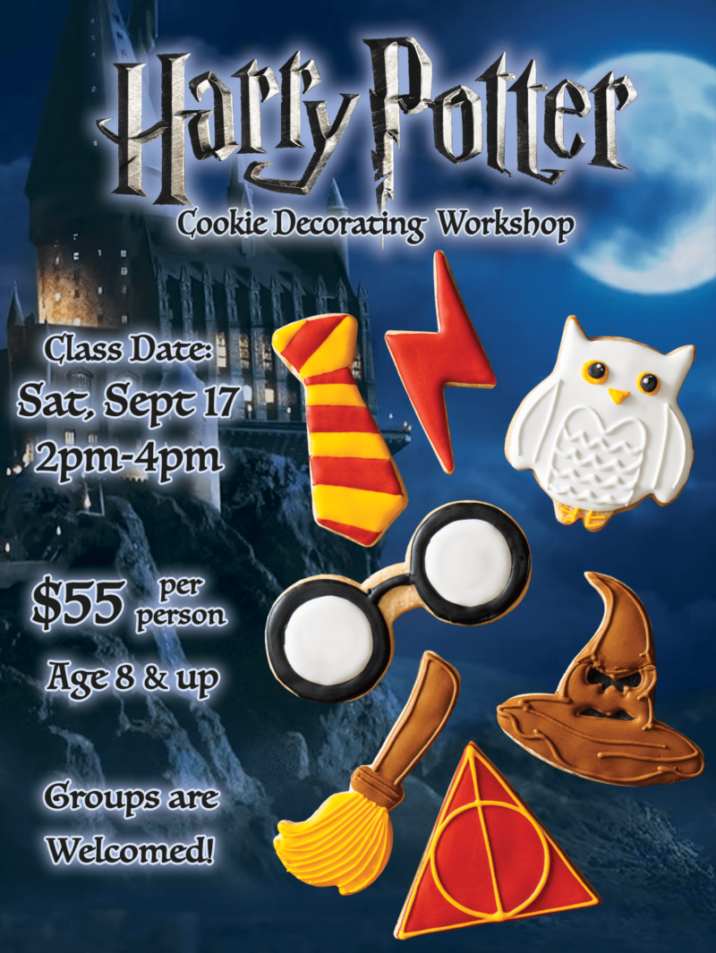 Sugar Cookie Decorating Class - Harry Potter Theme