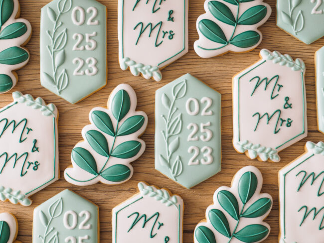Custom Wedding Sugar Cookies Custom Wedding Sugar Cookies
