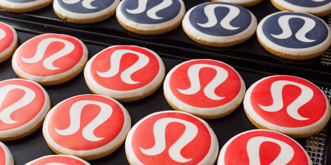 Lululemon custom cookies Lululemon custom cookies