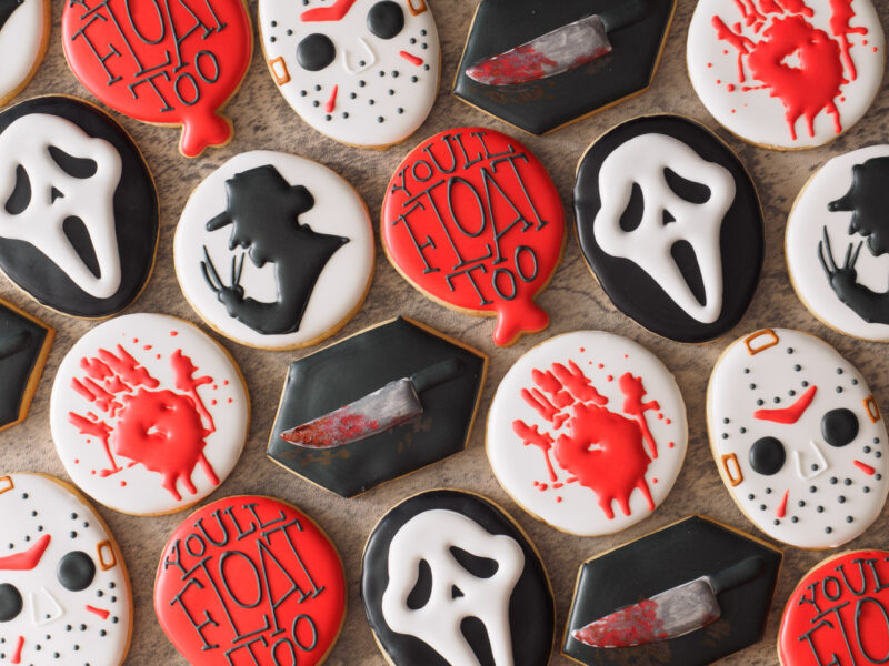 Scary Movie / Horror Movie Custom Cookies