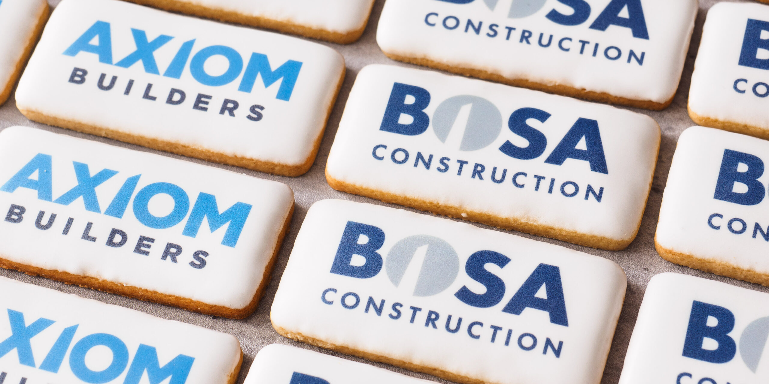 Bosa Construction promotional cookies Bosa Construction promotional cookies