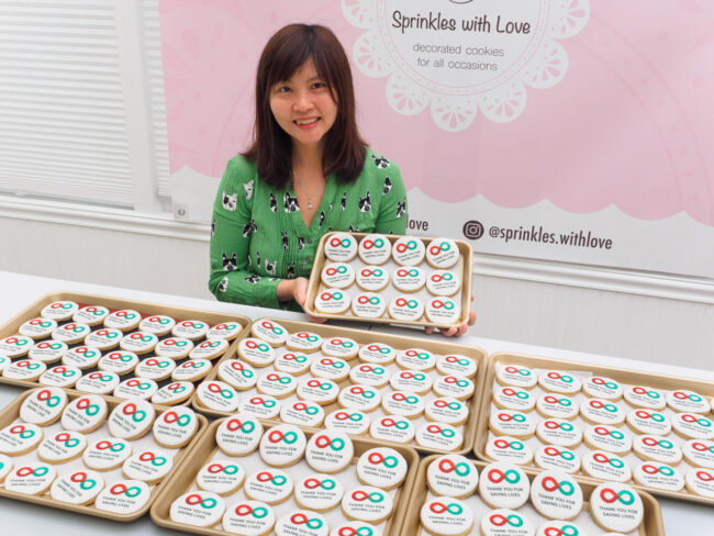 logo cookies by Sprinkles with Love
